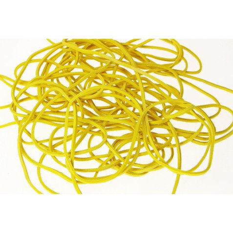 Elastici in colore gialli ø 120 mm altezza 1,7 mm 1 Kg