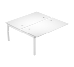 Modulo aggiuntivo bench bianco 160x168 cm gambe in metallo bianco