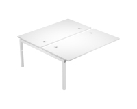 Modulo aggiuntivo bench bianco 160x168 cm gambe in metallo bianco