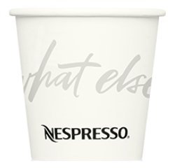 Gobelet en papier Nespresso - 11 cl - Lot de 50