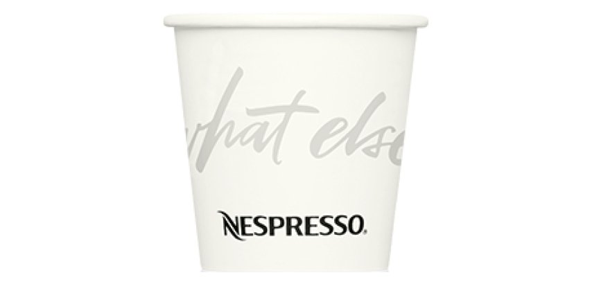 Gobelet en papier Nespresso - 11/11,5 cl - Lot de 50