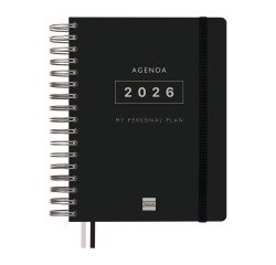Agenda dia página 155x217 mm Tempus Finocam