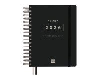 Agenda dia página 155x217 mm Tempus Finocam