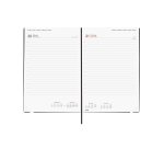 Agenda 165x242 1 Día Página Dynamic Mara Finocam Negro Español