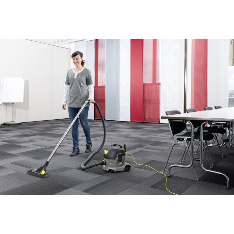Aspirador profesional Karcher para polvo T7/1 gris - 7 litros