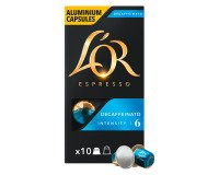 Capsulas de café L'Or Ristretto descafeinado - caja de 10