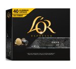 Capsulas de café L'Or Onyx - caja de 40
