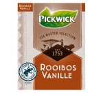 Té Pickwick Rooibos Vainilla - caja de 25 bolsitas