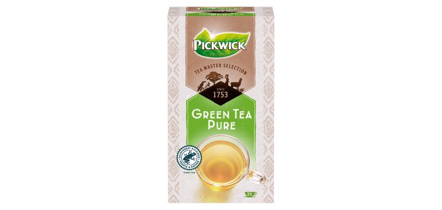 Té Pickwick Green Pure - caja de 25 bolsitas