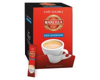 Café soluble descafeinado Marcilla - caja de 100 sobres