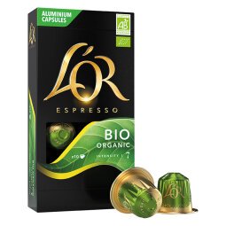 Capsulas de café L'Or Bio Organic - caja de 10