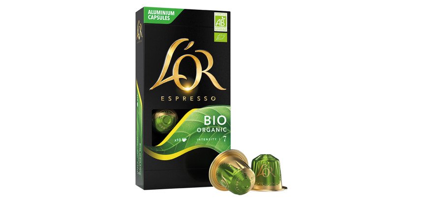 Capsulas de café L'Or Bio Organic - caja de 10