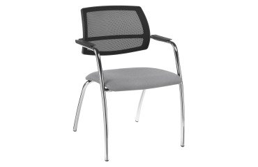 Conference chair with mesh back Constance