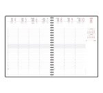 Agenda Exacompta Eurotime 27S Forever semainier - année 2026 - 21 x 27 cm