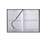 Agenda Exacompta Journal 29/1 Rendez-vous Noir - Année 2026 - 21 x 29,7 cm