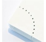 Agenda semainier de bureau Eurotime 27S Forever bleu - année 2027 - 21 x 27 cm