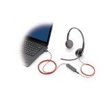Casque filaire Plantronics Blackwire C3215 2 écouteurs