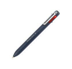 Penna a sfera 4 colori fusto blu izee