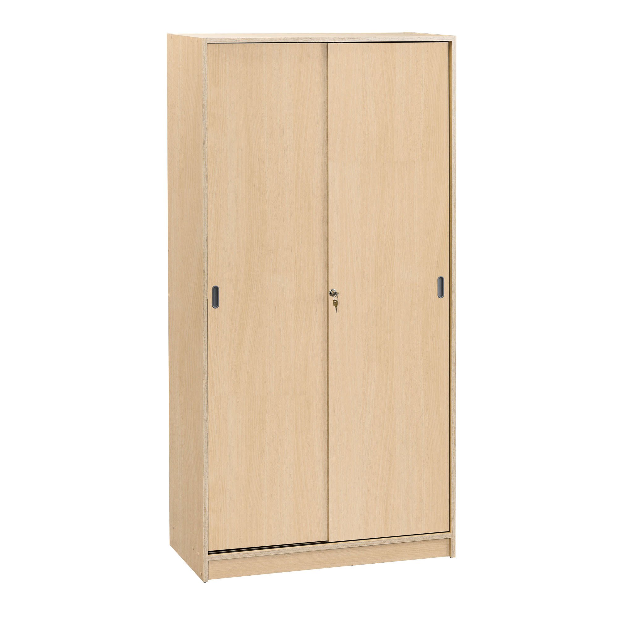 High cabinet wood H 180 x L 90 sliding doors Harmonie/Excellens
