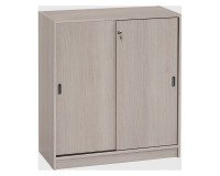 Armadio basso in legno H 100 x L 90 cm ante scorrevoli Harmonie/ Excellens