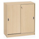 Armadio basso in legno H 100 x L 90 cm ante scorrevoli Harmonie/ Excellens