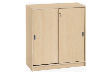 Armadio basso in legno H 100 x L 90 cm ante scorrevoli Harmonie/ Excellens