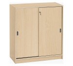 Low tambour cabinet wood H 100 x W 90 Harmonie/Excellens