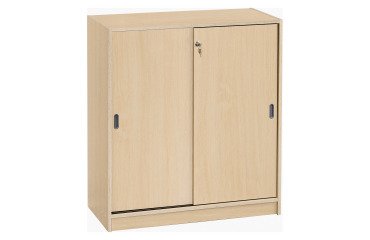 Armadio basso in legno H 100 x L 90 cm ante scorrevoli Harmonie/ Excellens