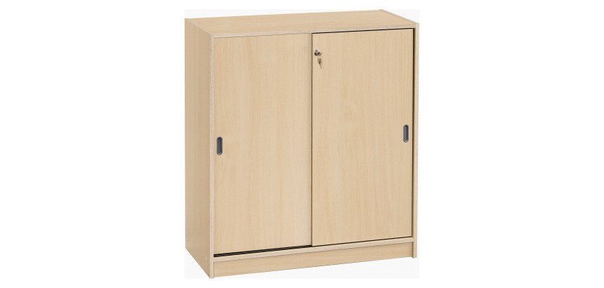 Armadio basso in legno H 100 x L 90 cm ante scorrevoli Harmonie/ Excellens
