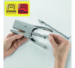 Agrafeuse pince Rapid K1 - agrafes 26/6 ou 26/8 - capacité de 20 à 40 feuilles