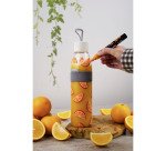 Marqueur Uni Ball Posca couleurs assorties pointe biseautée 8 mm - Boîte de 8