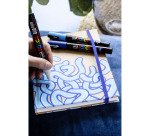 Marqueur Uni Ball Posca couleurs assorties pointe ogive 1,8 à 2,5 mm - Boîte de 8