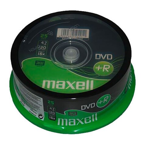 Bobina 25 DVD+R GEN SP25 Maxell 16X