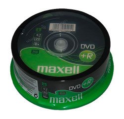 Bobina 25 DVD+R GEN SP25 Maxell 16X
