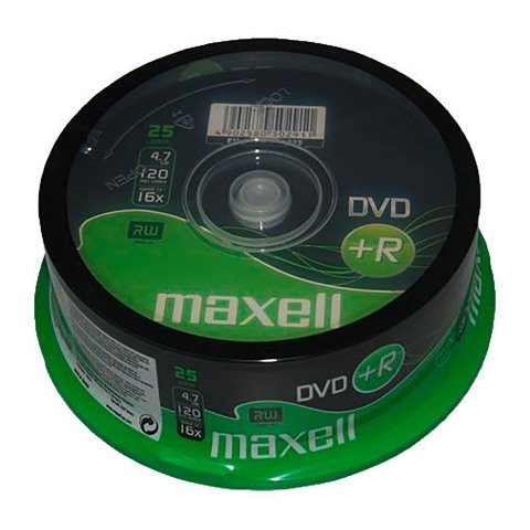 Bobina 25 DVD+R GEN SP25 Maxell 16X
