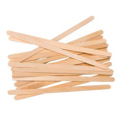Agitateurs en bois, longueur 11 cm - Boite distributrice de 2000
