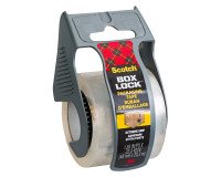 Ruban adhésif d'emballage polypropylène transparent, Box Lock Scotch, 48 mm x 20,3 m