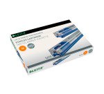 Agrafes Leitz à cartouche coloris bleu - capacité 25 feuilles - lot de 5 recharges de 210