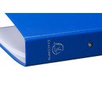 Classeur 2 anneaux carton plastifié Exacompta A4 dos 4 cm