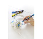 Marqueur Posca PC5M couleurs pastel assorties pointe conique 1,8 à 2,5 mm - Étui de 8 = 1 trousse offerte