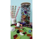 Marqueur Posca PC5M couleurs pastel assorties pointe conique 1,8 à 2,5 mm - Étui de 8 = 1 trousse offerte