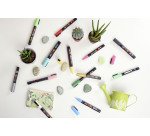 Marqueur Posca couleurs froides assorties pointe cônique 1,8 à 2,5 mm - Boîte de 8