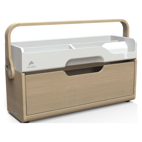 Módulo de trabajo y almacenamiento móvil ERGOBOX ALBA