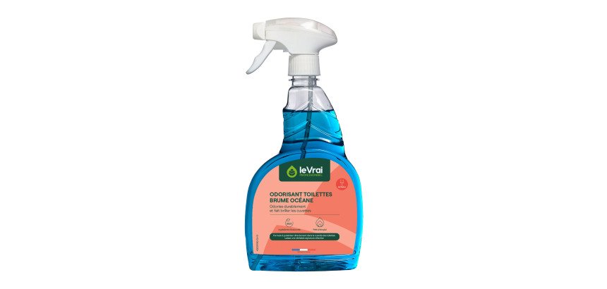 Odorisant toilettes Le Vrai Professionnel, Brume océane - Spray de 750 ml