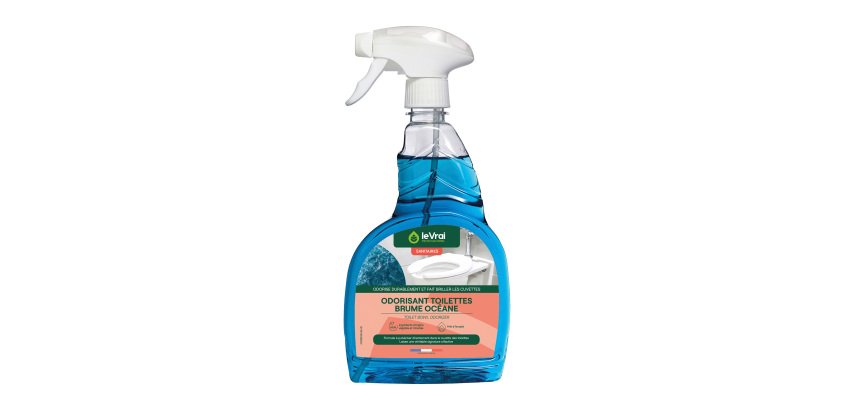 Odorisant toilettes Le Vrai Professionnel, Brume océane - Spray de 750 ml