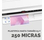 Plastificadora Fellowes LX Venus A3 Blanca