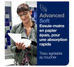 Rouleau d'essuie-mains Tork Matic H1 Advanced double épaisseur 150 m - Colis de 6
