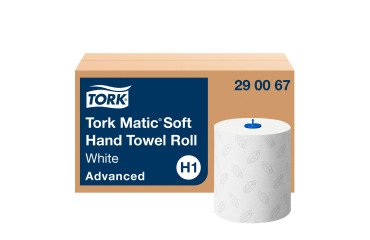 Rouleau d'essuie-mains Tork Matic H1 Advanced double épaisseur 150 m - Colis de 6