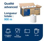 Rouleau d'essuie-mains Tork Matic H1 Advanced double épaisseur 150 m - Colis de 6
