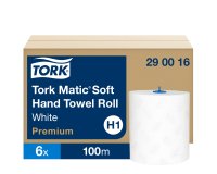 Afdroogrol Tork Matic H1 dubbele dikte 100 m - doos van 6 stuks